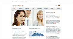 Desktop Screenshot of connectcode.net